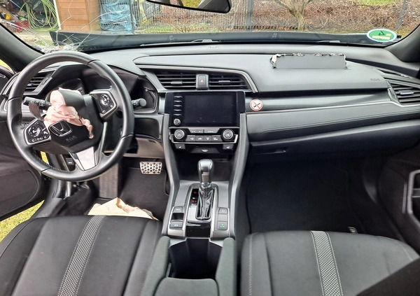 Honda Civic cena 45800 przebieg: 32000, rok produkcji 2021 z Krobia małe 301